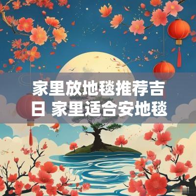 家里放地毯推荐吉日 家里适合安地毯