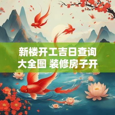 新楼开工吉日查询大全图 装修房子开工吉日如何选