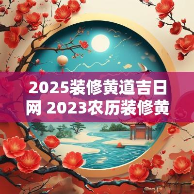 2025装修黄道吉日网 2025农历装修黄道吉日