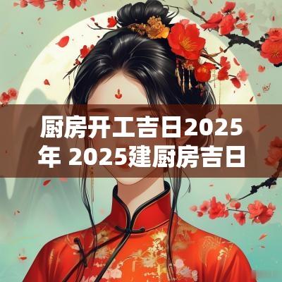 厨房开工吉日2025年 2025建厨房吉日