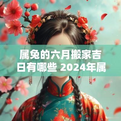 属兔的六月搬家吉日有哪些 2025年属兔六月搬家最旺吉日