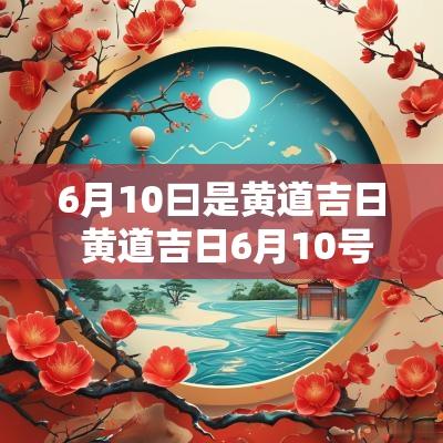 6月10曰是黄道吉日 黄道吉日6月10号日子好不好呢