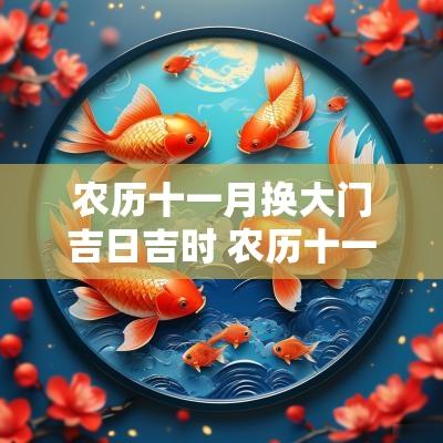 农历十一月换大门吉日吉时 农历十一月换大门日子好吗