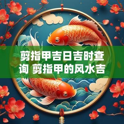 剪指甲吉日吉时查询 剪指甲的风水吉日