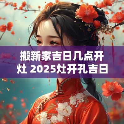 搬新家吉日几点开灶 2025灶开孔吉日