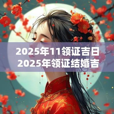 2025年11领证吉日 2025年领证结婚吉日表