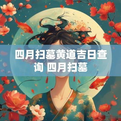 四月扫墓黄道吉日查询 四月扫墓