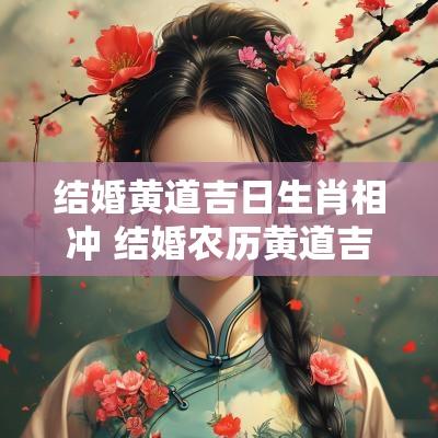 结婚黄道吉日生肖相冲 结婚农历黄道吉日一览表
