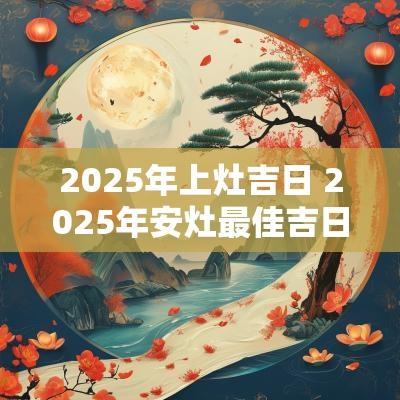 2025年上灶吉日 2025年安灶最佳吉日一览表