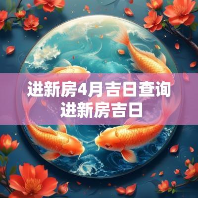 进新房4月吉日查询 进新房吉日