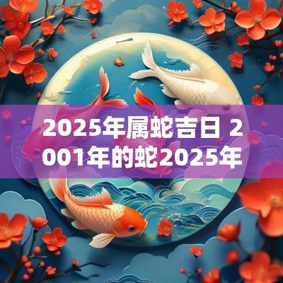 2025年属蛇吉日 2001年的蛇2025年结婚吉日