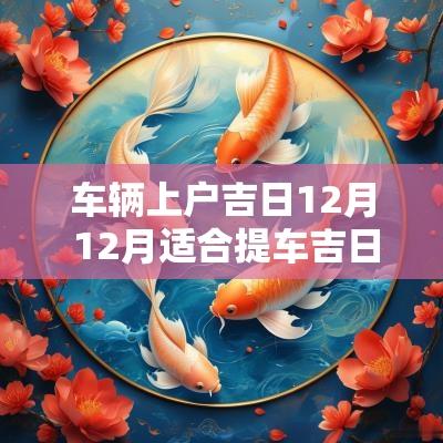 车辆上户吉日12月 12月适合提车吉日