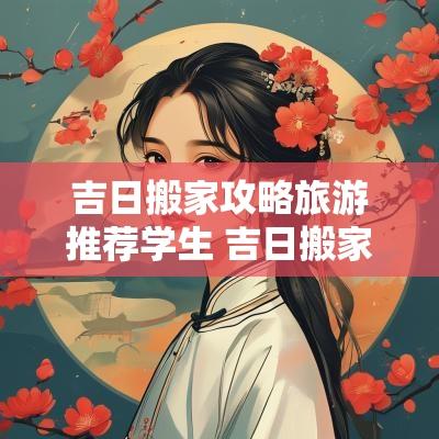 吉日搬家攻略旅游推荐学生 吉日搬家