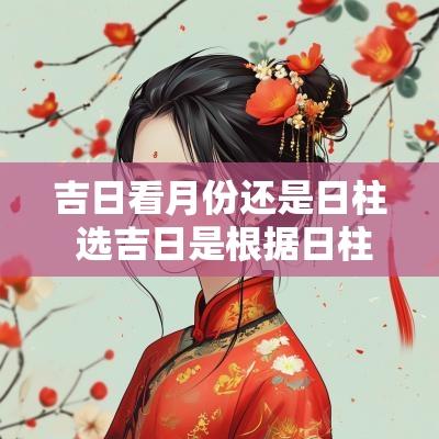 吉日看月份还是日柱 选吉日是根据日柱还是年柱