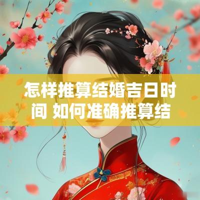 怎样推算结婚吉日时间 如何准确推算结婚日期免费