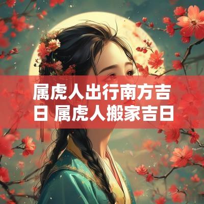 属虎人出行南方吉日 属虎人搬家吉日
