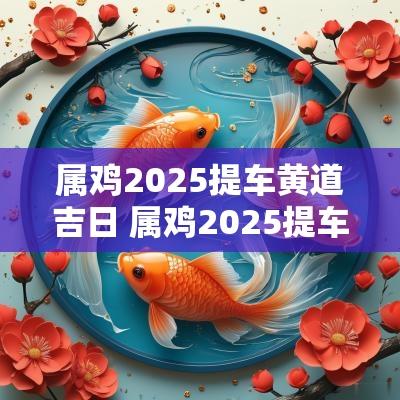 属鸡2025提车黄道吉日 属鸡2025提车吉日