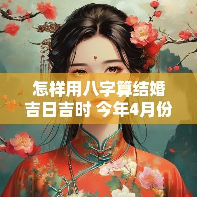 怎样用八字算结婚吉日吉时 今年4月份结婚吉日吉时
