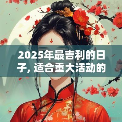 2025年最吉利的日子, 适合重大活动的日期