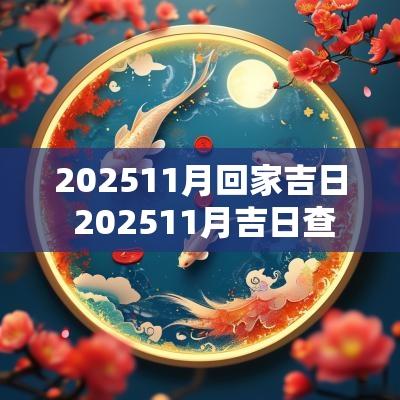 202511月回家吉日 202511月吉日查询