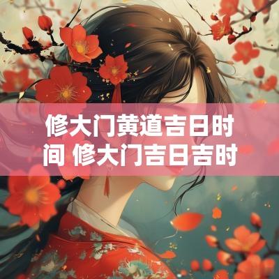 修大门黄道吉日时间 修大门吉日吉时