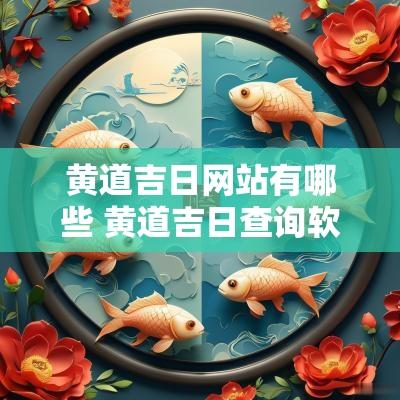 黄道吉日网站有哪些 黄道吉日查询软件