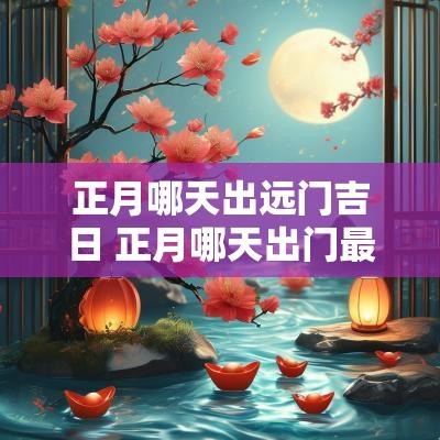 正月哪天出远门吉日 正月哪天出门最吉利
