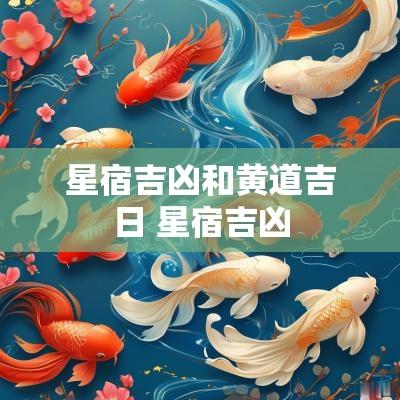星宿吉凶和黄道吉日 星宿吉凶