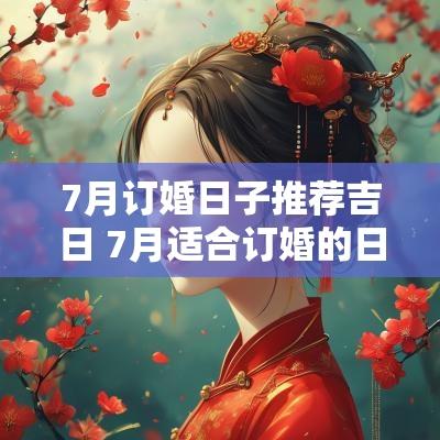7月订婚日子推荐吉日 7月适合订婚的日子有哪些