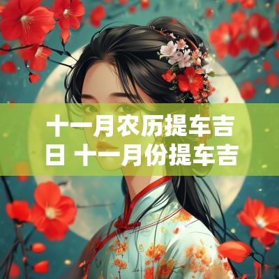 十一月农历提车吉日 十一月份提车吉日一览表