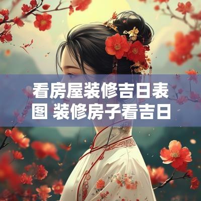 看房屋装修吉日表图 装修房子看吉日是看装修还是动土