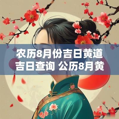 农历8月份吉日黄道吉日查询 公历8月黄道吉日查询