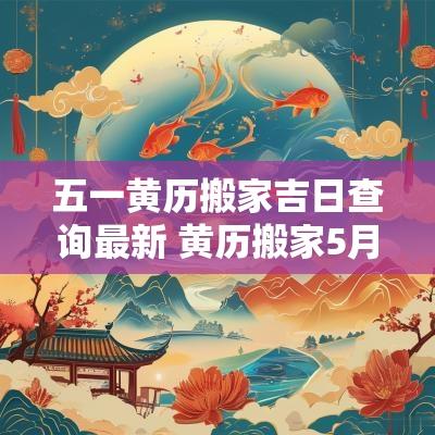 五一黄历搬家吉日查询最新 黄历搬家5月吉日查询