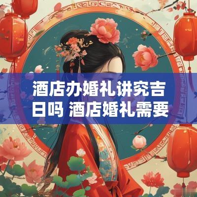 酒店办婚礼讲究吉日吗 酒店婚礼需要择吉日吗
