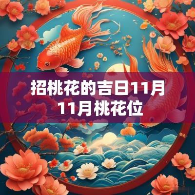 招桃花的吉日11月 11月桃花位