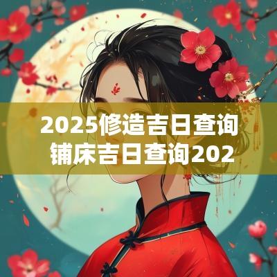 2025修造吉日查询 铺床吉日查询2025