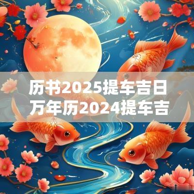 历书2025提车吉日 万年历2025提车吉日