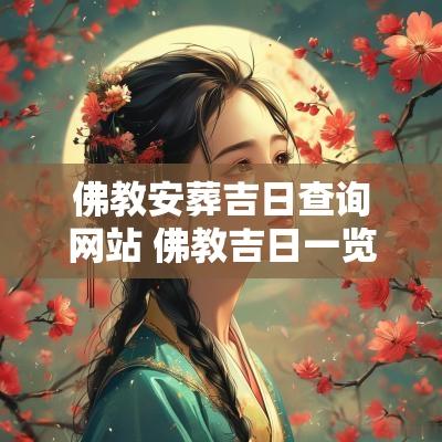 佛教安葬吉日查询网站 佛教吉日一览表2025
