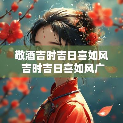 敬酒吉时吉日喜如风 吉时吉日喜如风广西话原版
