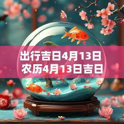 出行吉日4月13日 农历4月13日吉日
