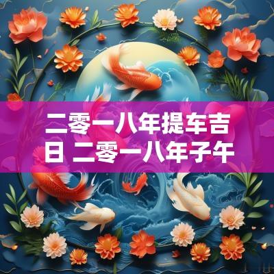 二零一八年提车吉日 二零一八年子午婚配吉日