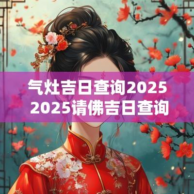 气灶吉日查询2025 2025请佛吉日查询