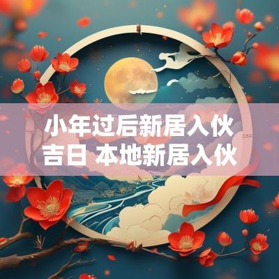 小年过后新居入伙吉日 本地新居入伙吉日大全表