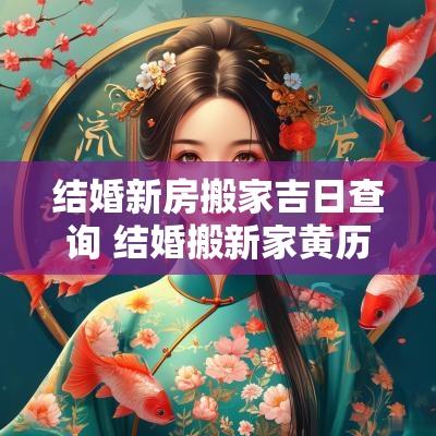 结婚新房搬家吉日查询 结婚搬新家黄历吉日查询