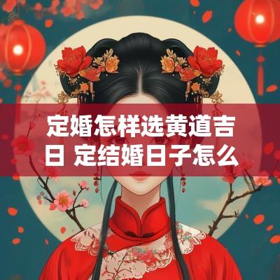 定婚怎样选黄道吉日 定结婚日子怎么定