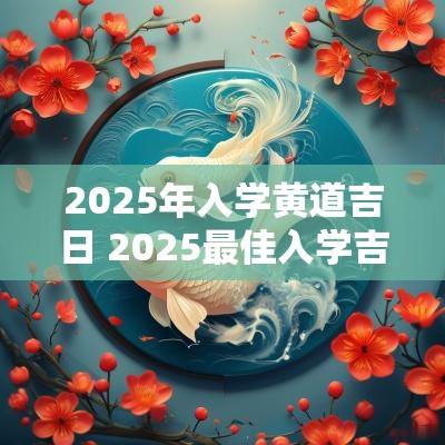 2025年入学黄道吉日 2025最佳入学吉日