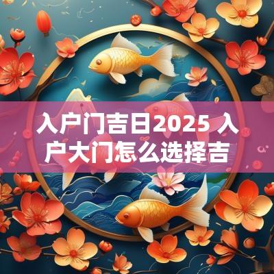入户门吉日2025 入户大门怎么选择吉日