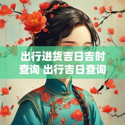 出行进货吉日吉时查询 出行吉日查询一览表