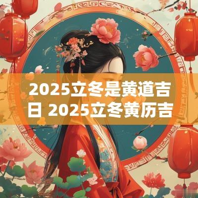 2025立冬是黄道吉日 2025立冬黄历吉日吉时