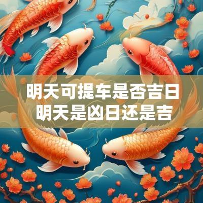 明天可提车是否吉日 明天是凶日还是吉日